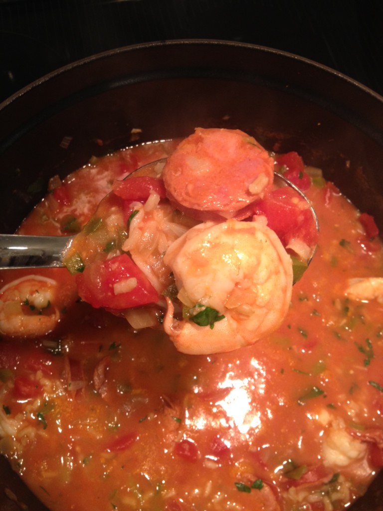 Spanish Shrimp and Rice Stew