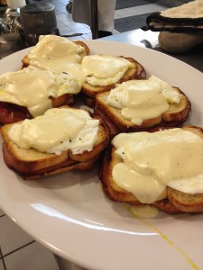 Croque Madame French Snack