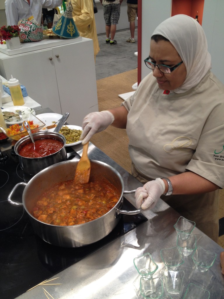 Morocco Cuisine Means Salmon Tagine - NY Fancy Food Show