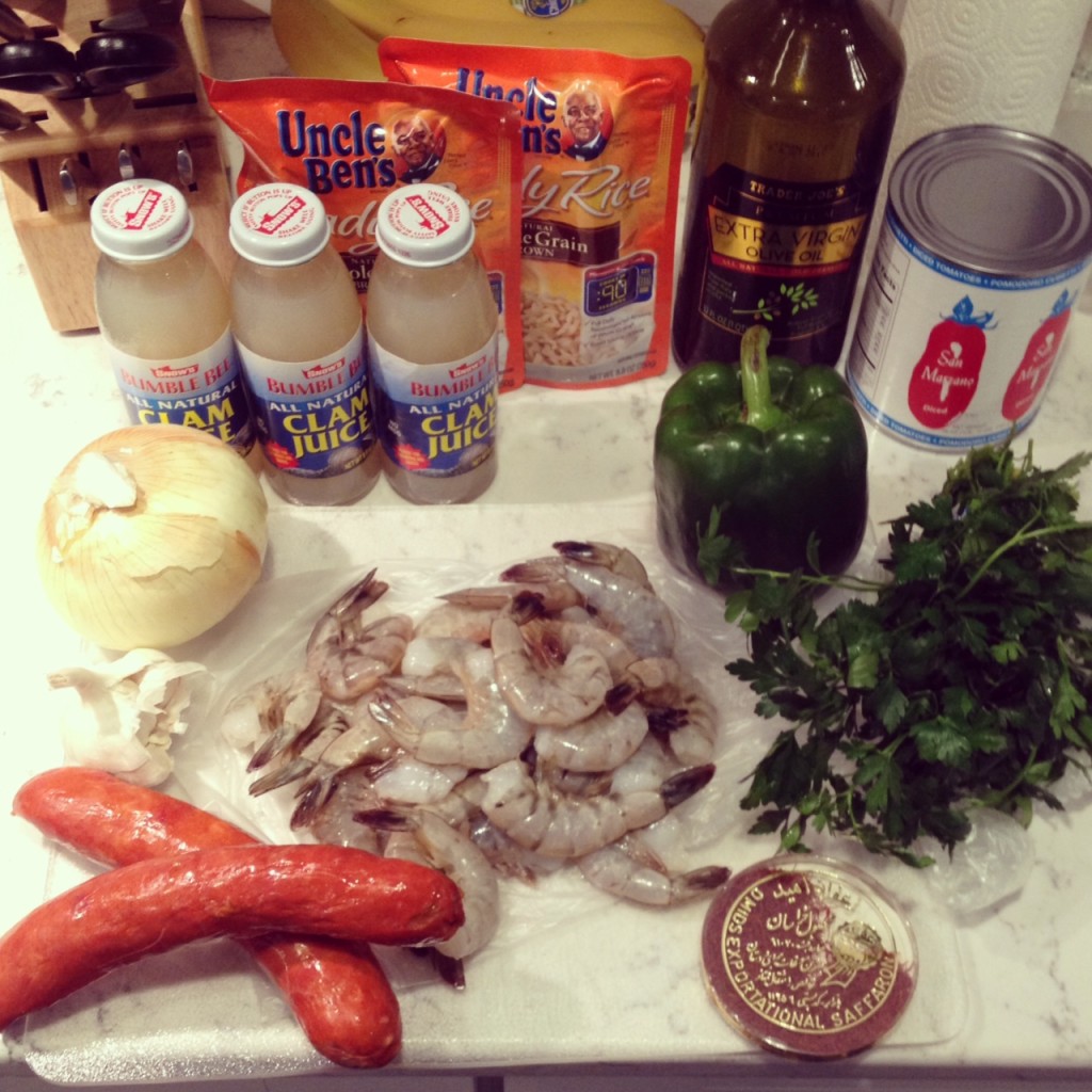 Spanish Shrimp and Rice Stew
