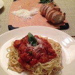 Marinara Sauce with Spicy Italian Chicken Sausages