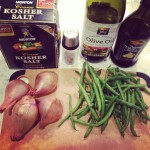 Vegan Plates - Italian Green Beans with Roasted Shallots