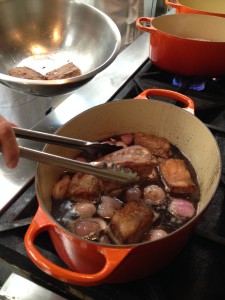 Braised Short Ribs with Dried Cherries