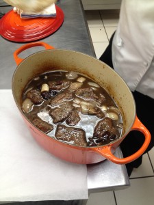 Braised Short Ribs with Dried Cherries