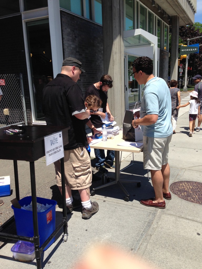 Check in: ABC's The Taste Auditions, Cambridge, MA