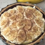Chocolate Banana Cream Pie for Pi Day