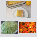 Coming in April on A Day in the Bite Lemon Squares, Salsa, and Ratatouille