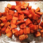 Roasted Cinnamon Sweet Potatoes