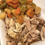 Slow cooked Roast Chicken